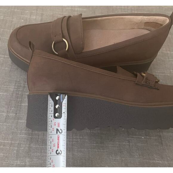 New SOUL Naturalizer Joyla Size 7.5 Brown Suede Leather Loafers - Picture 11 of 12